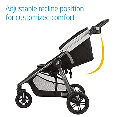 Maxi-Cosi&reg; Gia XP 3-Wheel Single Travel System in Grey. View a larger version of this product image.