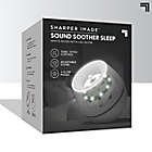Alternate image 6 for Sharper Image&reg; Sound Soother White Noise Machine with LED Glow