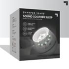 Alternate image 7 for Sharper Image&reg; Sound Soother White Noise Machine with LED Glow
