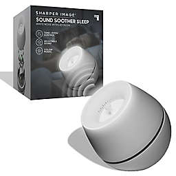 Sharper Image® Sound Soother White Noise Machine with LED Glow