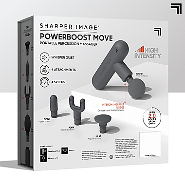 Sharper Image&reg; Powerboost Move Massager. View a larger version of this product image.