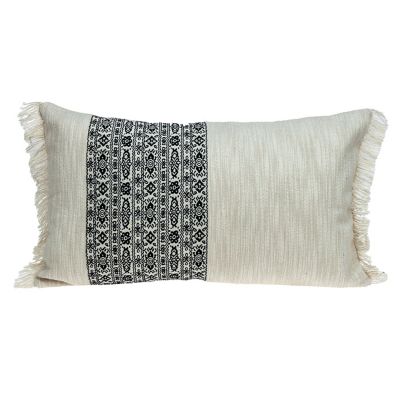 Aqua Aztec Cushion Cover Throw Pillow Case Home Decor 100% Cotton 30x50cm Kibui 