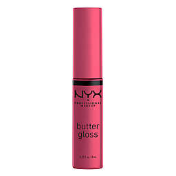 NYX Professional Makeup 0.27 oz. Butter Gloss Non-Sticky Lip Gloss in Strawberry Cheesecake