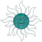 Alternate image 5 for Ridge Road Decor Metal Eclectic Wall Decor in Turquoise