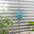 Alternate image 1 for Ridge Road Decor Metal Eclectic Wall Decor in Turquoise