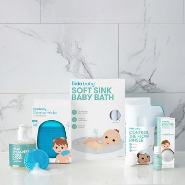 Fridababy&reg; Head, Shoulders, Knees & Toes 8 fl. oz. Tear-Free Shampoo and Body Wash. View a larger version of this product image.
