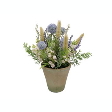 Bee &amp; Willow&trade; 12-Inch Faux Floral Arrangement with Terracotta Pot. View a larger version of this product image.