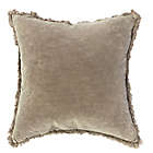Alternate image 0 for Bee &amp; Willow&trade; Washed Velvet Square Throw Pillow in Cashmere