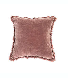 Cojín decorativo de algodón Bee & Willow™ Home color rosa