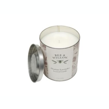 Bee &amp; Willow&trade; Alsatian Lavender 11 oz. Tin Candle. View a larger version of this product image.
