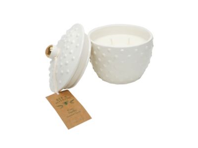 Bee &amp; Willow&trade; Cozy Vanilla 11 oz. Hobnail Ceramic Candle