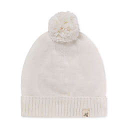 Burt's Bees Baby® Size 4-7Y Sweater-Knit Hat in Ivory