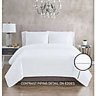 Alternate image 2 for Christian Siriano New York Twin/Twin XL Duvet Cover Set in Sateen White