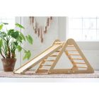 Alternate image 3 for Little Partners&reg; 2-in-1 Climbing Ramp-Slide in Natural