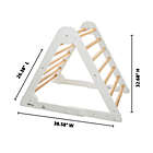 Alternate image 7 for Little Partners&reg; Learn &lsquo;N Climb Triangle in Soft White/Natural