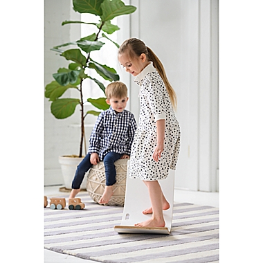Little Partners&reg; Wobble Board in Soft White. View a larger version of this product image.