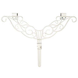 Village Lighting Company® 24-Inch Adjustable Antler Wreath Hanger in White