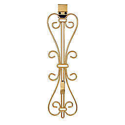 Village Lighting Company® Adjustable Elegant Wreath Hanger in Gold