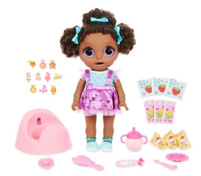 Baby Born Surprise Magic Potty Surprise Doll with Black Skin Playset