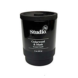 Studio 3B™ Cedarwood and Musk 8 oz. Glass Jar Candle