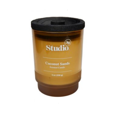 Studio 3B&trade; Coconut Sands 8 oz. Glass Jar Candle. View a larger version of this product image.