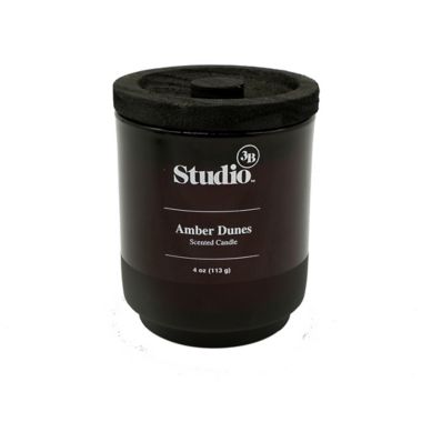 Studio 3B&trade; Amber Dunes 4 oz. Glass Jar Candle. View a larger version of this product image.