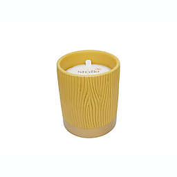 Studio 3B™ Warm Amber 14.5 oz. Fluted Rim Ceramic Candle
