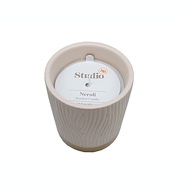 Studio 3B&trade; Neroli 14.5 oz. Fluted Rim Ceramic  Candle. View a larger version of this product image.