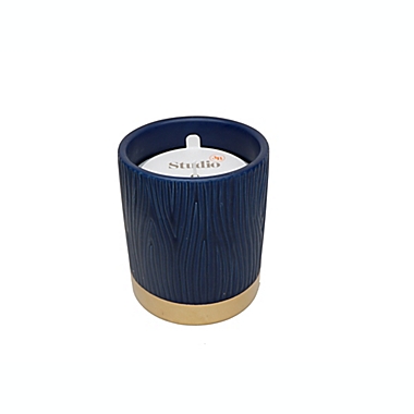 Studio 3B&trade; Evening Sand 14.5 oz. Fluted Rim Ceramic Candle. View a larger version of this product image.