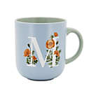 Alternate image 0 for Bee &amp; Willow&trade; Spring Floral Monogram Letter &quot;M&quot; 16 oz. Mug