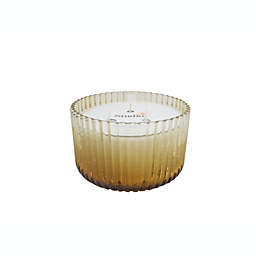 Studio 3B™ Warm Amber 3-Wick 16 oz. Fluted Glass Candle