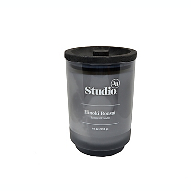 Studio 3B&trade; Hinoki Bonsai 18 oz. Glass Jar Candle. View a larger version of this product image.