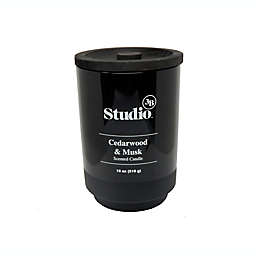 Studio 3B™ Cedarwood and Musk 18 oz. Glass Jar Candle
