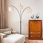 Alternate image 1 for Cedar Hill 3-Light Tree Arc Decorative Floor Lamp in