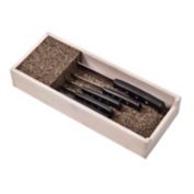 Squared Away&trade; In-Drawer Knife Organizer in Bamboo