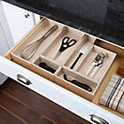 Alternate image 1 for Squared Away&trade; 6-Inch x 15-Inch Drawer Organizer in Bamboo