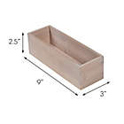 Alternate image 3 for Squared Away&trade; 3-Inch x 9-Inch Drawer Organizer in Bamboo