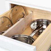 Squared Away&trade; Deep Drawer Dividers in Bamboo (Set of 2)