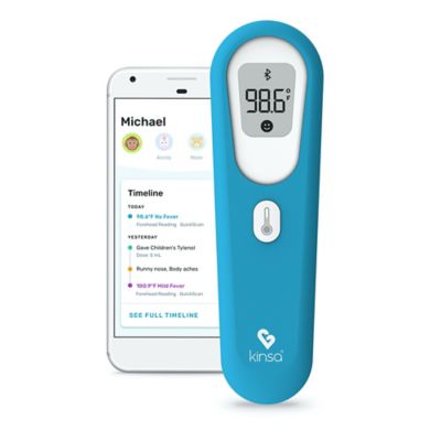 Kinsa QuickScan&trade; Non-Contact Smart Thermometer