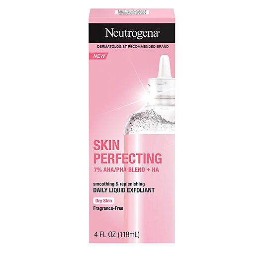 Alternate image 1 for Neutrogena® 4.0  fl. oz. Skin Perfecting Dry Skin Daily Liquid Face Exfoliant