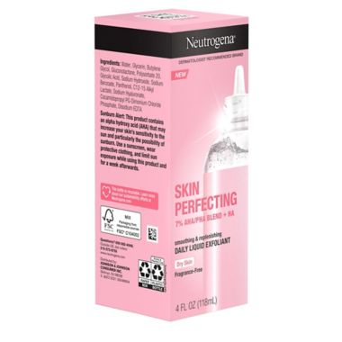 Neutrogena&reg; 4.0  fl. oz. Skin Perfecting Daily Liquid Exfoliant. View a larger version of this product image.