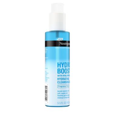 Neutrogena&reg; 5.5 oz. Hydro Boost with Hyaluronic Acid Hydrating Cleansing Gel. View a larger version of this product image.