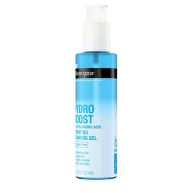 Neutrogena&reg; 5.5 oz. Hydro Boost with Hyaluronic Acid Hydrating Cleansing Gel. View a larger version of this product image.