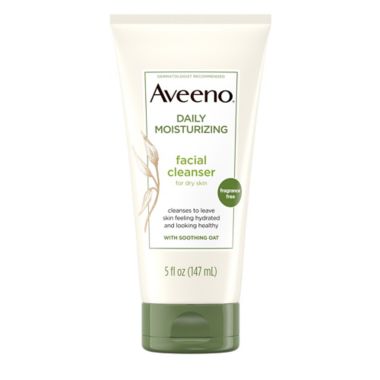 Aveeno&reg; 5 fl. oz. Daily Moisturizing Facial Cleanser for Dry Skin. View a larger version of this product image.