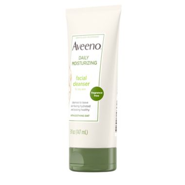 Aveeno&reg; 5 fl. oz. Daily Moisturizing Facial Cleanser for Dry Skin. View a larger version of this product image.