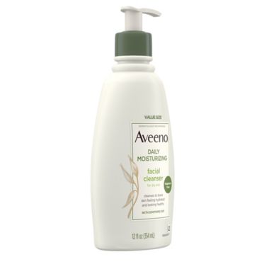 Aveeno&reg; 12 fl. oz. Daily Moisturizing Facial Cleanser for Dry Skin. View a larger version of this product image.