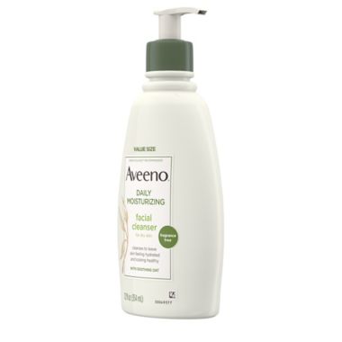 Aveeno&reg; 12 fl. oz. Daily Moisturizing Facial Cleanser for Dry Skin. View a larger version of this product image.