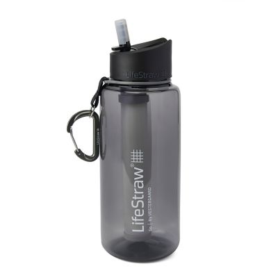 Lifestraw&reg; Go 1-Liter Water Filter Bottle in Grey