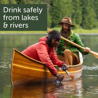 Lifestraw&reg; Go 1-Liter Water Filter Bottle in Blue. View a larger version of this product image.