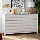 Alternate image 2 for Forest Gate&trade; Contemporary 6-Drawer Dresser in White